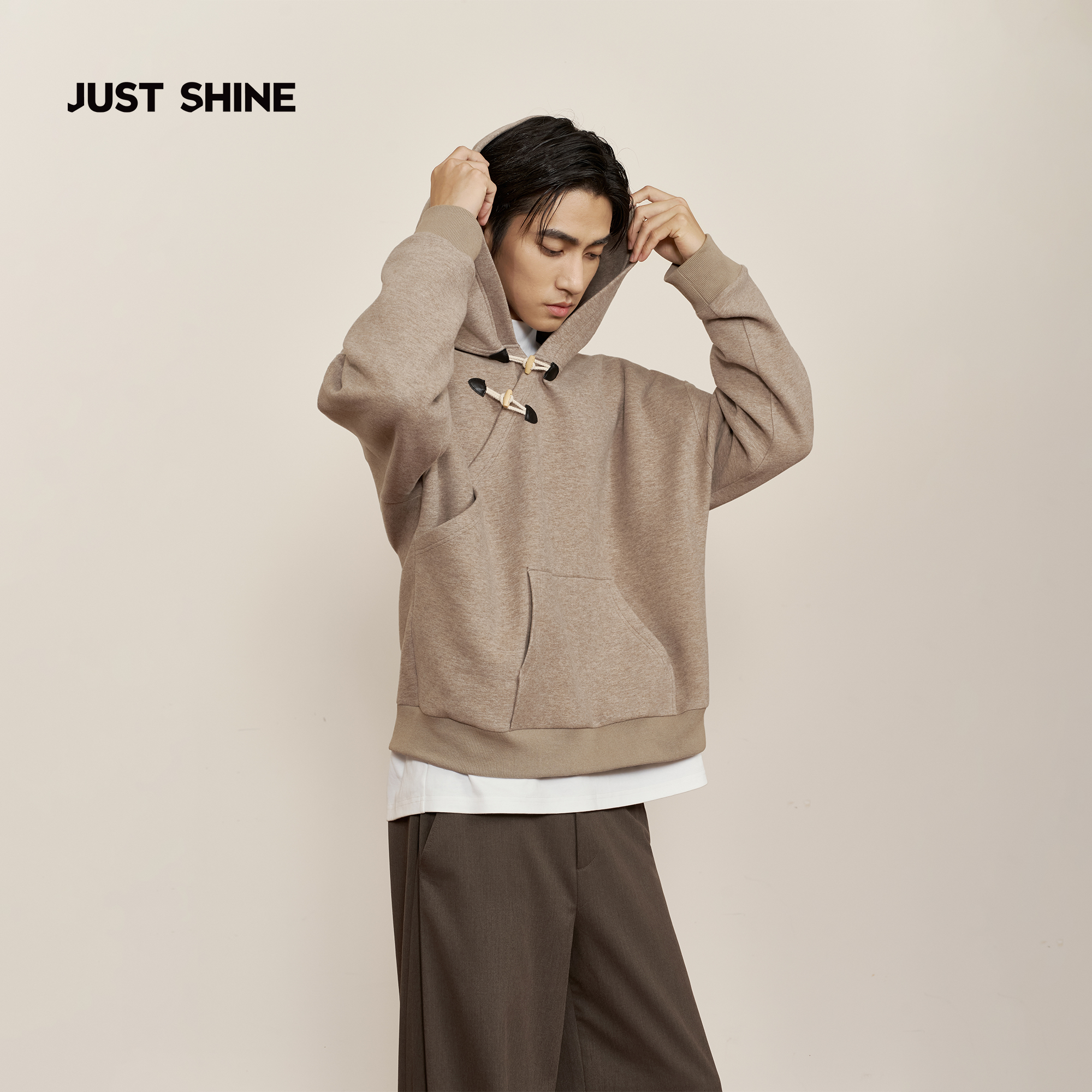 JUSTSHINE2025卫衣约800克正肩