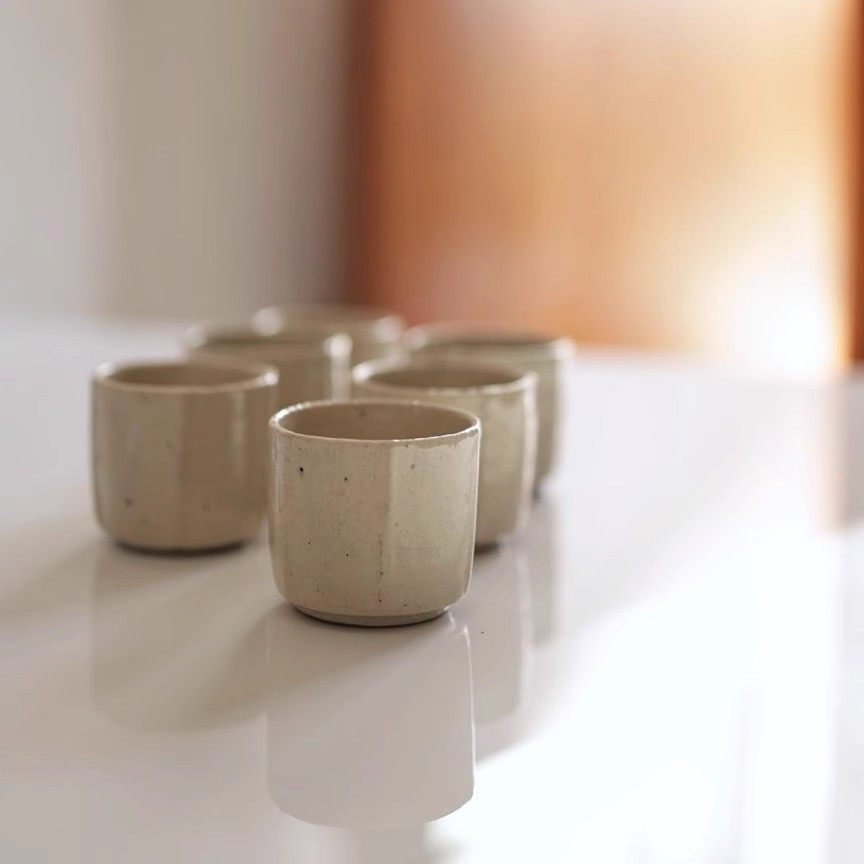 JUSTSHINE手作粗陶茶杯