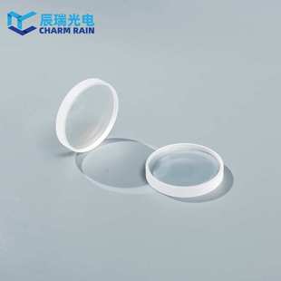 红外氟化钙平凹透镜12.7mm光学透镜红外光谱仪
