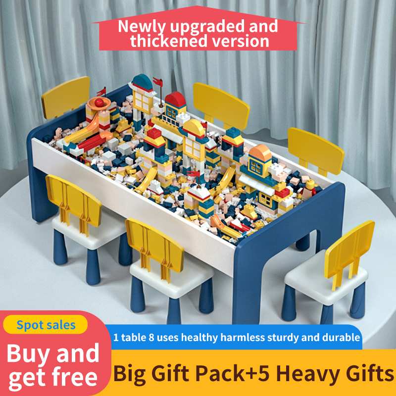 Building Blocks Table Multi functional Children's Game