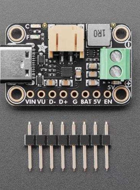 6106 BQ25185 USB / DC / Solar Charger with 5V Boost Board