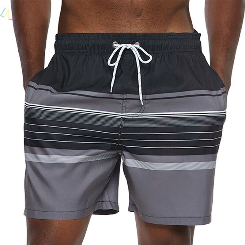 Quick Dry Swimming Shorts For Men Swimsuit Swim Trunk Summer