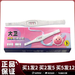 大卫早孕检测试笔1支人绒毛膜促性腺激素(HCG)检测试纸(胶体金法)
