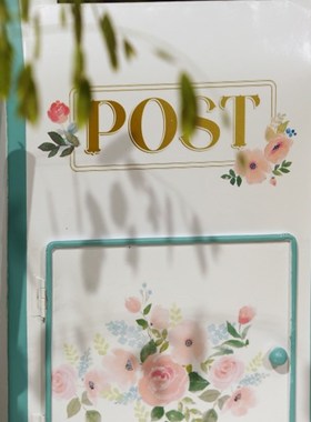 站立式信箱桌面摆件家居饰品收纳盒花园杂货