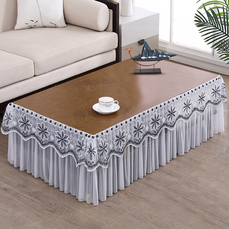 茶几罩套茶几桌布防油防水免洗防烫遮盖I布遮丑布高档桌垫餐桌台