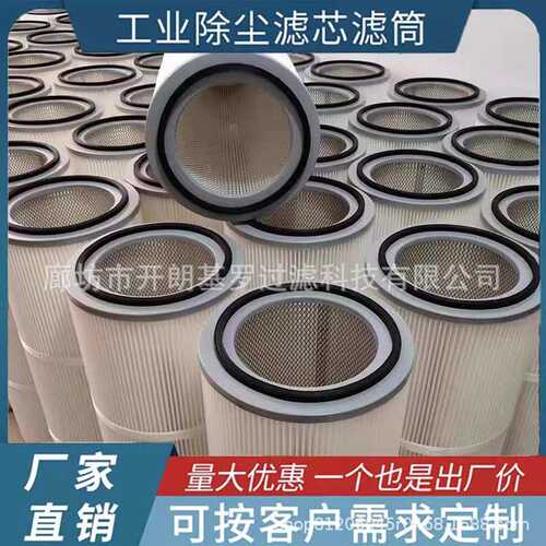 抛丸机喷砂机除尘器专用滤芯带外加固320x600x660x900cm除尘滤筒