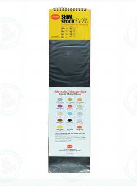 ARTUS 高精度塑料垫片 15片套装  Shim Stock   5