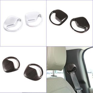 深圳车涯适用于20-23款路虎卫士前排安全带装饰盖ABS镀铬