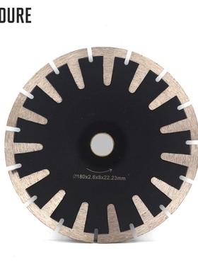 180mmt型齿金刚石切割片角磨机石材、大理石、混凝土、花岗岩锯片