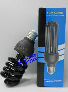 220VE2730W紫外线诱蚊虫灯泡365NM黑光检测舞台荧光灯泡