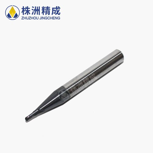 ZCC.CT二刃直柄球头整体硬质合金立铣刀钨钢立铣刀PM-2B-R1.0