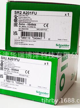 SR2A201FU基本型逻辑控制器AC100-240V继电器输出带显示面板