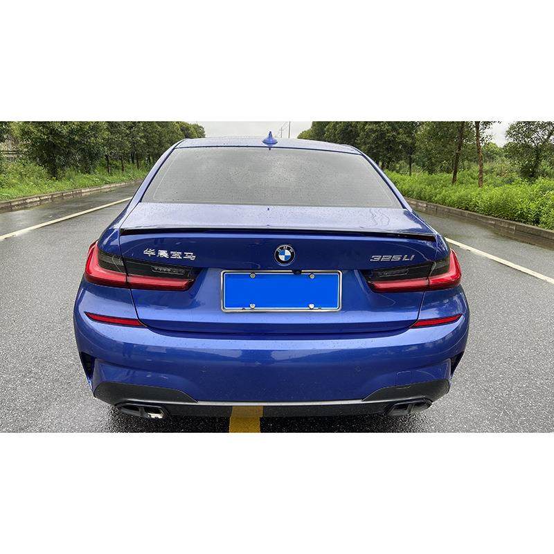 适用于2019+宝马3系G20尾翼改装件MP款尾翼新5系530li五系碳纤
