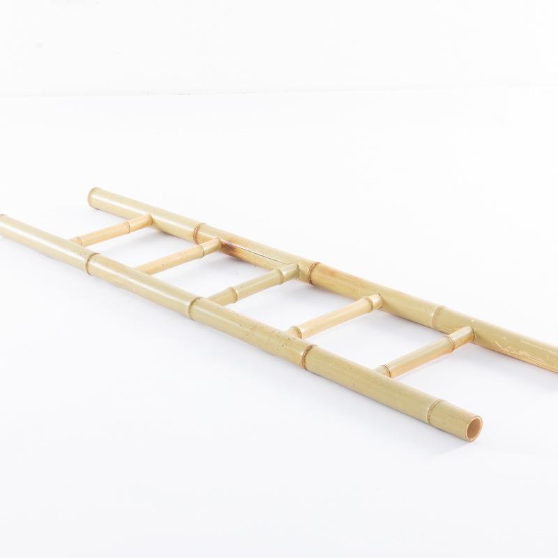 毛竹梯子家用人字梯直梯2米3米4米5米6米幼儿园攀爬梯加厚耐用