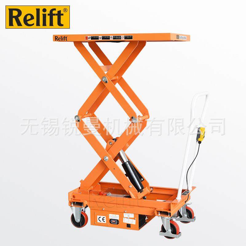 电动液压升降平台车ES移动剪叉式载重车电动叉车厂家直销现货