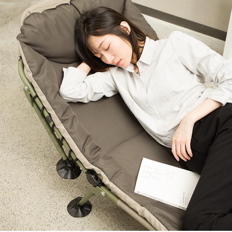 床躺椅易行办公室家用午睡陪护午休床单简易折叠单人叠床床折叠床