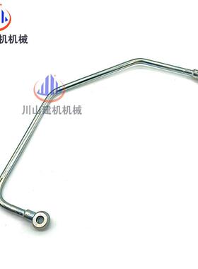 挖掘机配件E200BE320E320B/CS6K发动机柴油泵输油泵机油管