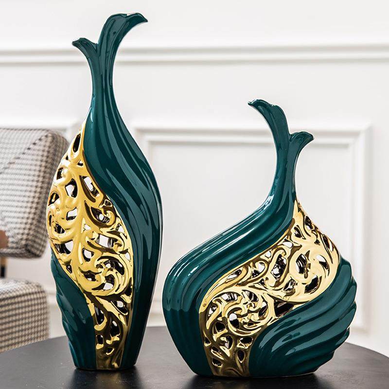 欧式桌面花瓶摆件陶瓷客厅装饰品电视柜餐桌创意家居瓷器厂家直销,鲜花速递/花卉仿真/绿植园艺,其它园艺用品,淘宝优惠券,粉丝福利购,淘宝优惠卷