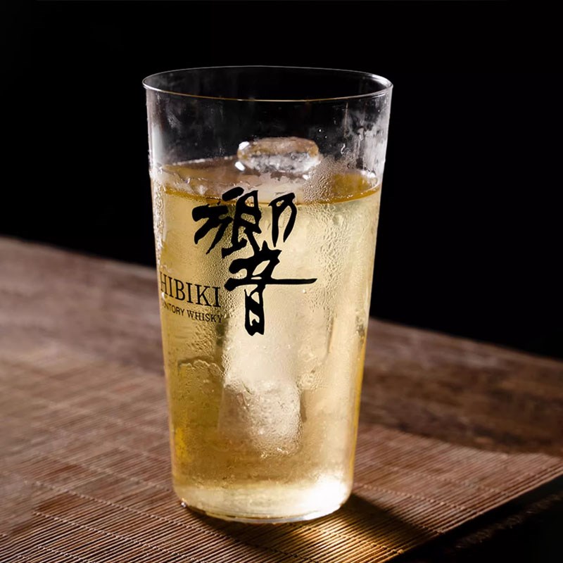 日剧晚酌的流派啤酒杯日式水晶玻璃杯超薄长饮杯柯林水杯鸡尾酒杯