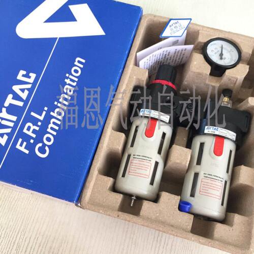 原装亚德客油水分离器二联件BFR+BL BFC2000/3000/4000-A自动排水
