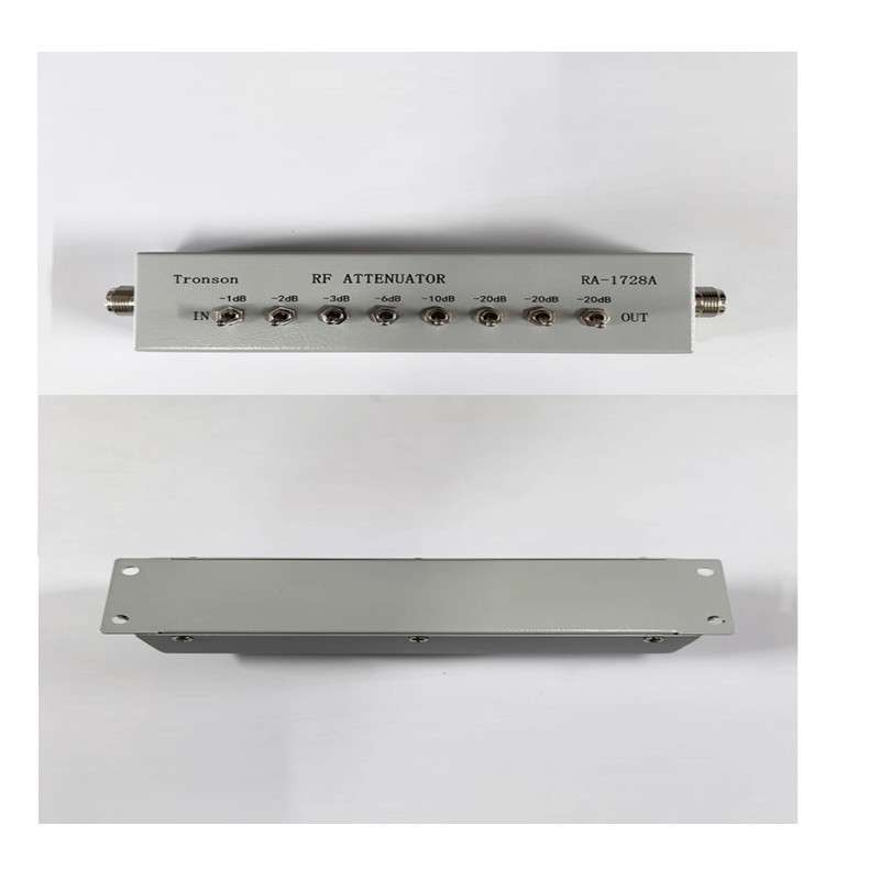 Tronson创信RA-1728A高频衰减器1/2/3/6/10/20dB/8段82分贝250MHZ