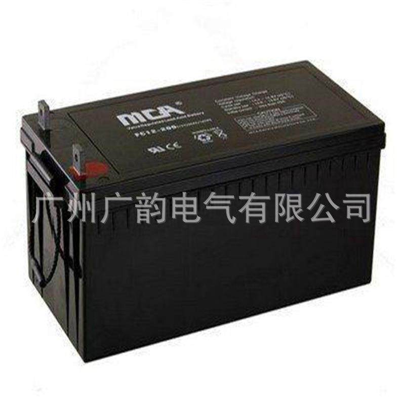 MCA蓄电池FC12-20012v200ah胶体免维护太阳能蓄电池