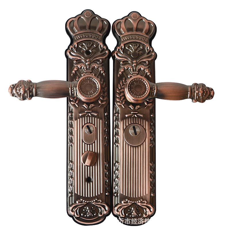 防盗门把手防盗门锁具配件拉手进户门锁235孔距不分左右