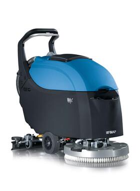 手推式洗地机飞默普IMX20BB菲迈普食堂商场全自动手推式洗地机