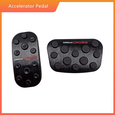适用于20款卡罗拉CROSS油门踏板防滑刹车脚踏板改装内饰专用配件