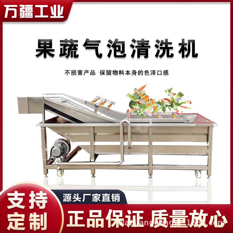 生菜油菜清洗机学校食堂水果清洗设备厨房净菜生产线中央加工蔬果