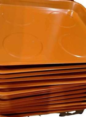 天昊 橙色磁性托盘 290*270*38mm 冷轧钢铁材料 表面喷色保护作用