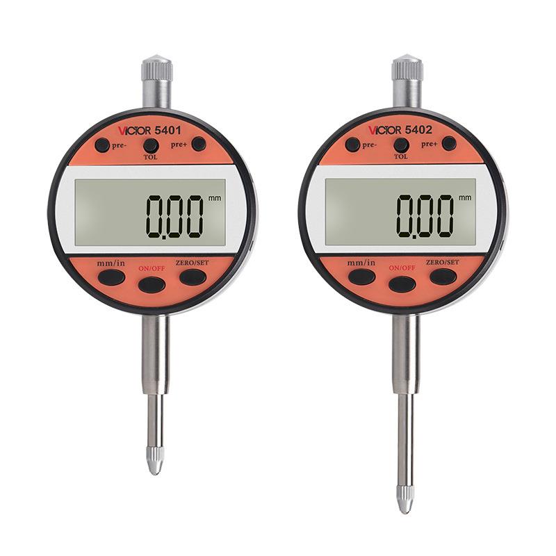 VC5401/5402数显百分表公英制切换测厚仪反应灵敏测量准确