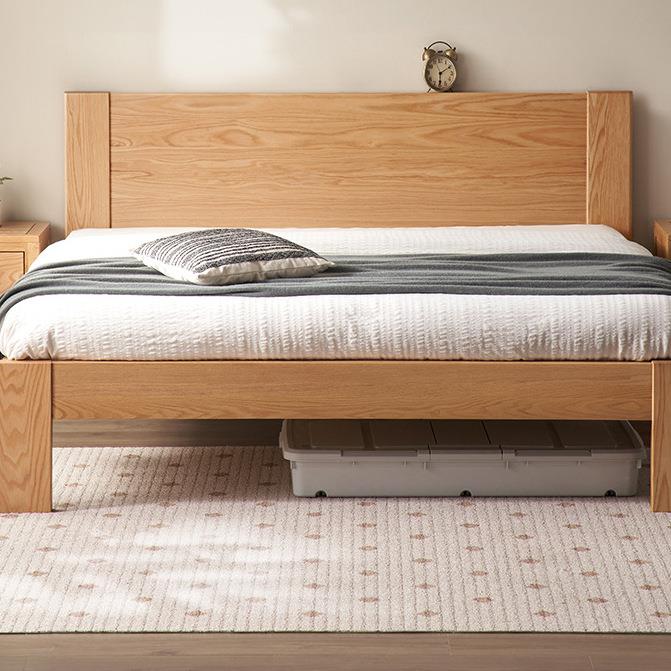 原始原素全实木床现代简约北欧橡木1.5米1米8双人床主卧大床A3011