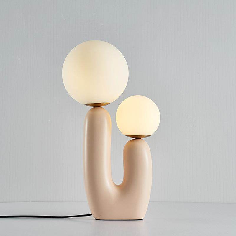 后现代女孩创意艺术客厅设计师北欧样板房书房个性卧室床头台灯