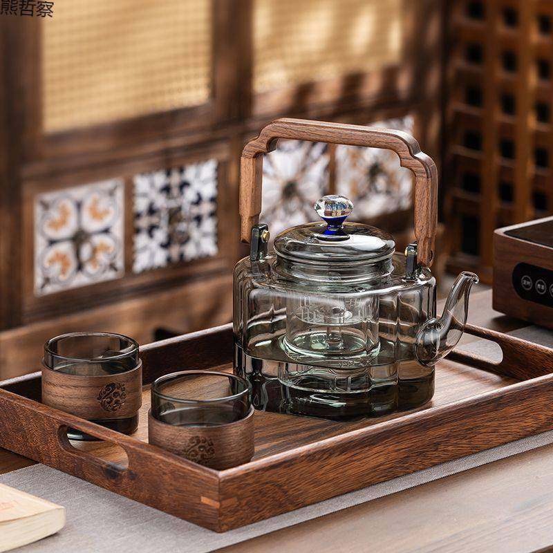 加厚全玻璃煮茶壶耐高温防爆烧水壶家用煮茶电陶炉蒸汽围炉煮,鲜花速递/花卉仿真/绿植园艺,割草机/草坪机,淘宝优惠券,粉丝福利购,淘宝优惠卷
