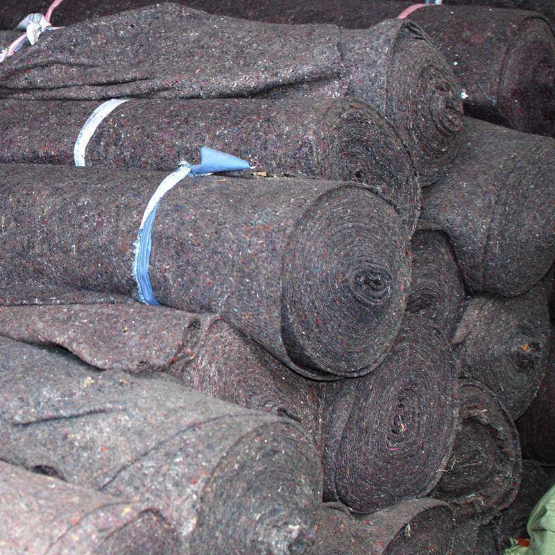 包装布保温土工布装修建筑大棚地垫工地保湿工程家具养护毛毯化纤