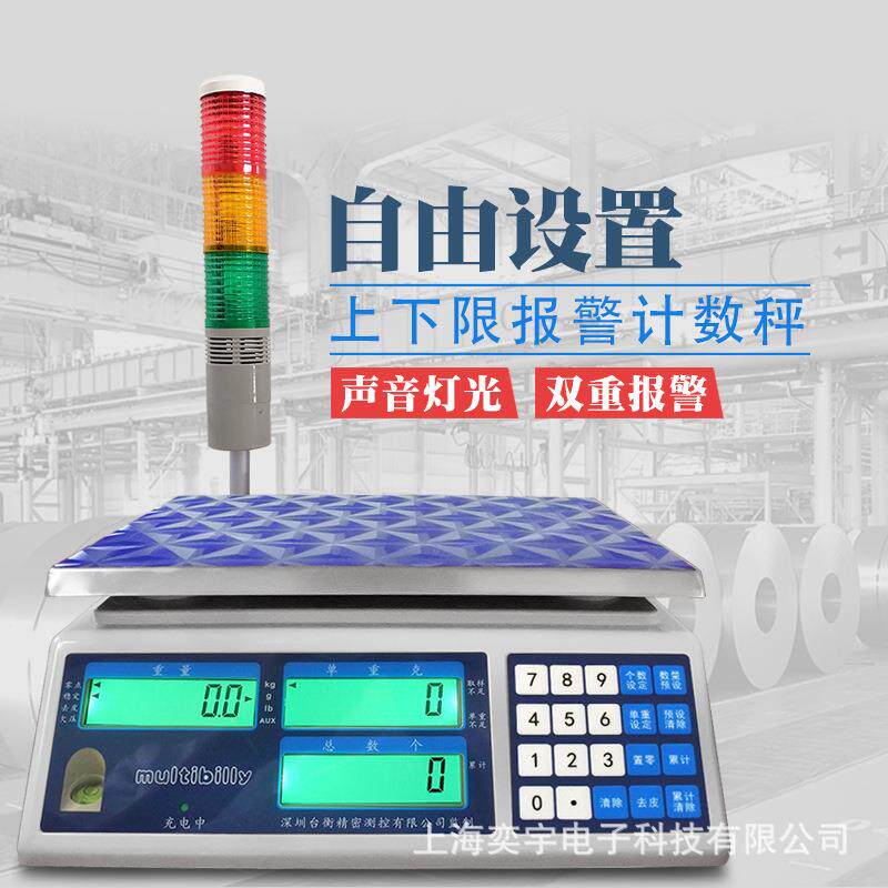 有报警功能充电式工业电子秤商用接线端子