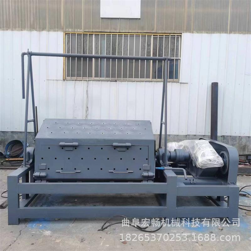 滚石机木制品去毛刺六角滚筒抛光机六面钻孔研磨机打磨除锈机