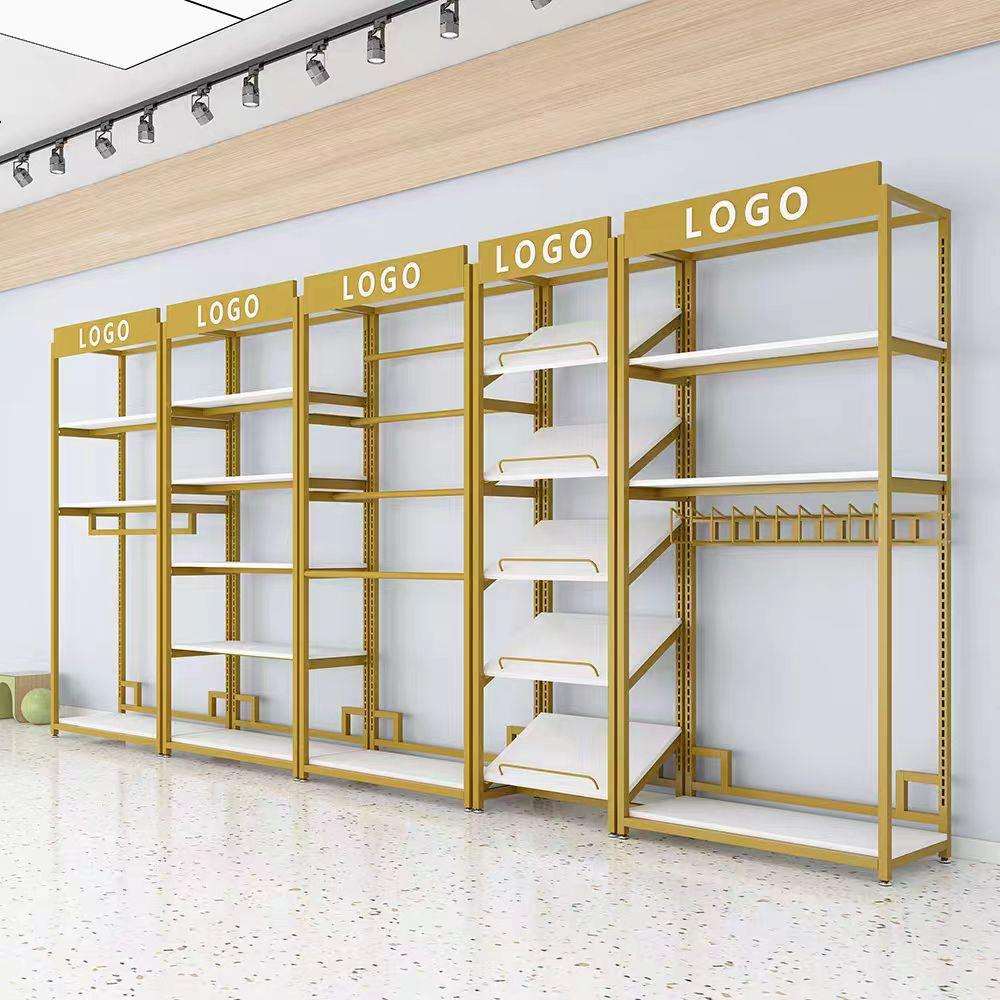 家纺店货架展示架四件套陈列柜被芯枕芯布料展柜窗帘床上用品货柜