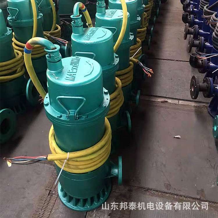 BQS矿用防爆排沙潜水电泵 矿用BQS15-25-3kw小型潜水排污泵泥沙泵