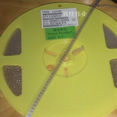 8LS贴片 O体积 盘6 -L1N4148 2500-0圆柱 LL4148120玻璃4 3只/D