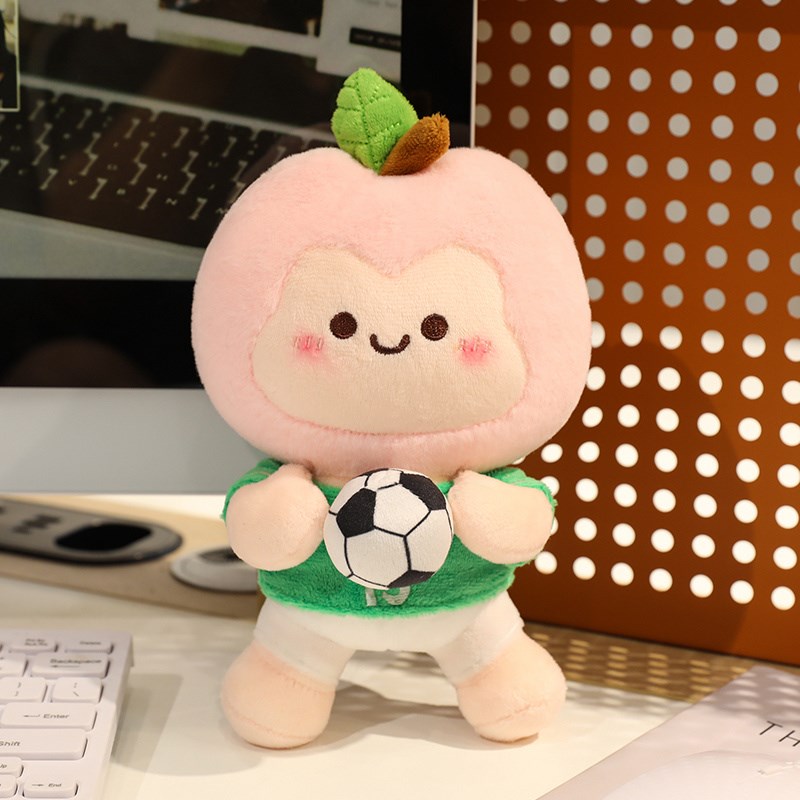 苏超太湖三沙足球毛绒娃娃苏y州大闸蟹无锡桃子常州恐龙娃娃礼品
