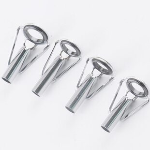 线过尖环竿稍导修垂钓矶竿锚杆眼不锈钢前环陶瓷环环头海竿杆导顶