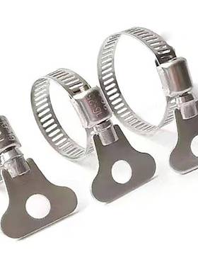 QINALO 15 pcs Mixed Pack 304 Stainless Steel Hose Clamps, Ad