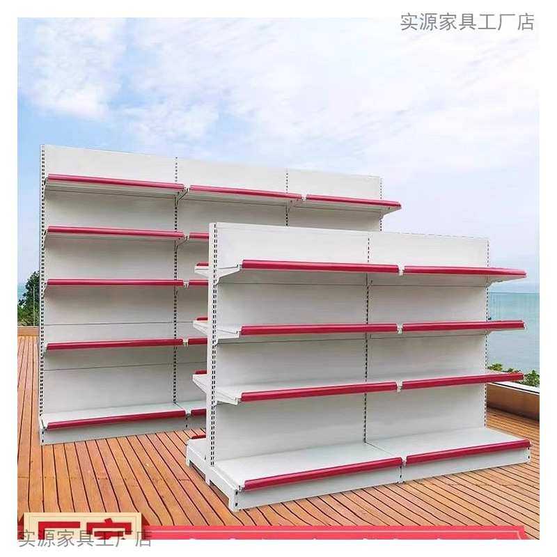 超市货架展示架加厚单双面小卖部商店多层便利店文具店,模玩/动漫/周边/娃圈三坑/桌游,模型制作工具/辅料耗材,淘宝优惠券,粉丝福利购,淘宝优惠卷