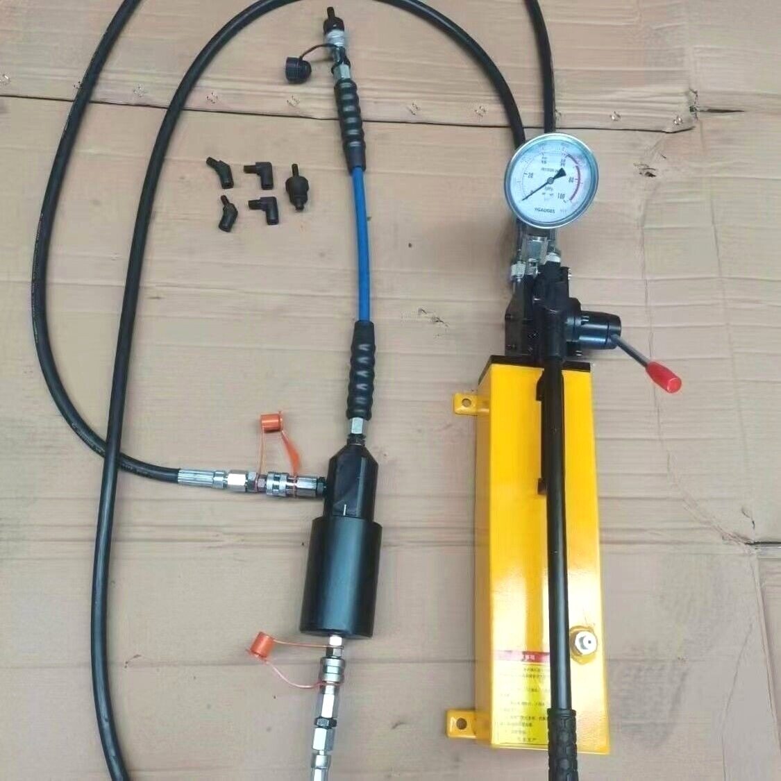 手动高压疏通工具一炮通增压泵黄油嘴疏通器打黄油工具