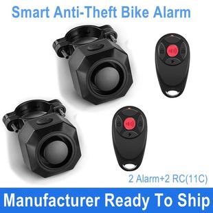 Alarm Bicycle with Wireless 700mah USB Remote Rechargeable