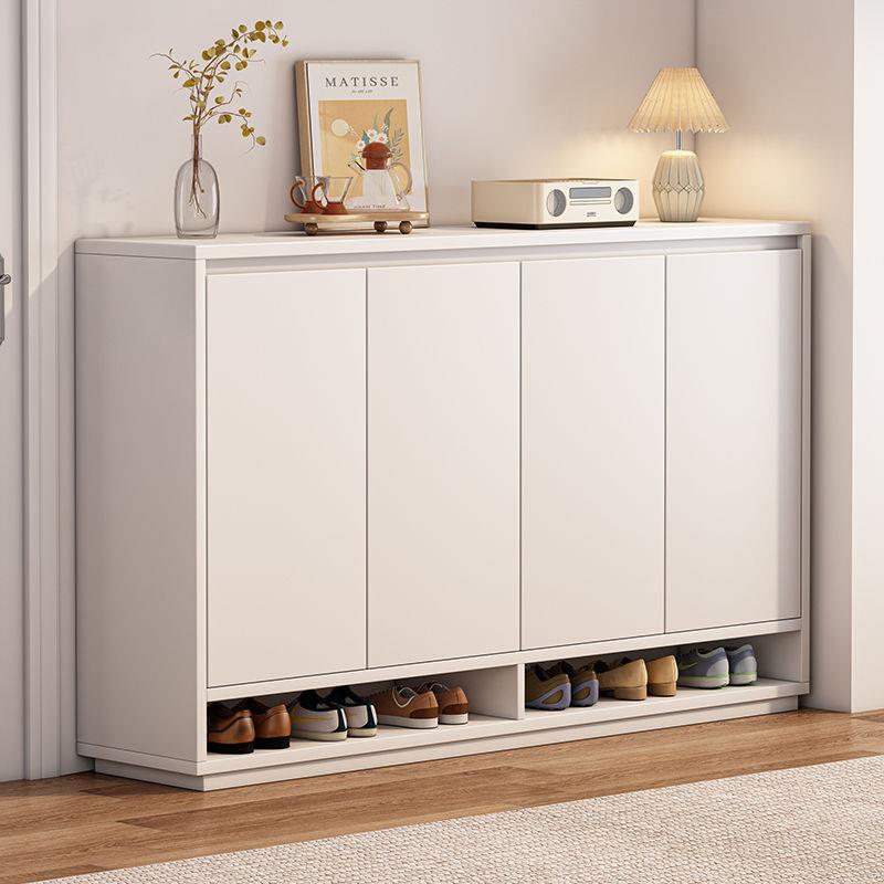 鞋柜家用门口大容量2024入户门进门阳台实木芯室内鞋架子加高加宽