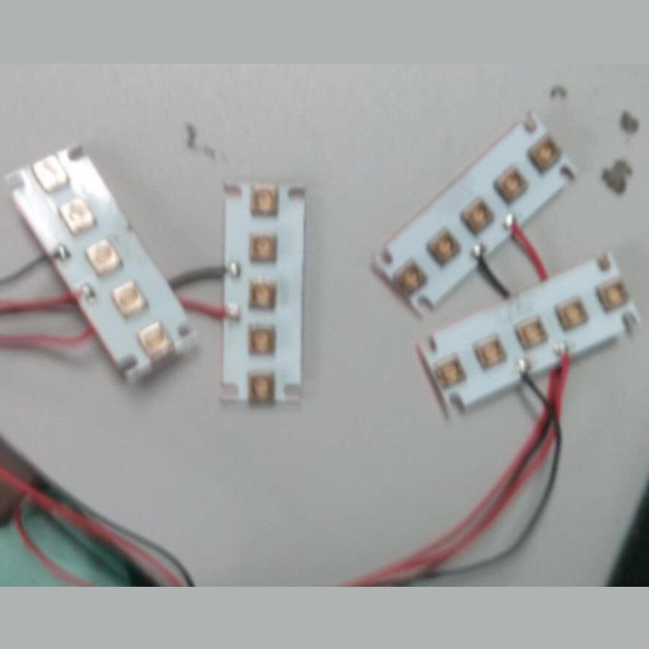 UVLED模组，5颗一组，6868LED，进口UV灯nichia NCSU034B-05