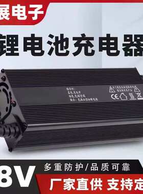 48v5a8a20a15a20a铅酸锂电池充电器电瓶车叉车大功率电池充电器